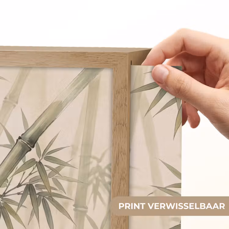 Lightbox - Wandlamp - Bamboe - Bladeren - Aziatisch - Groen - Natuur — 5