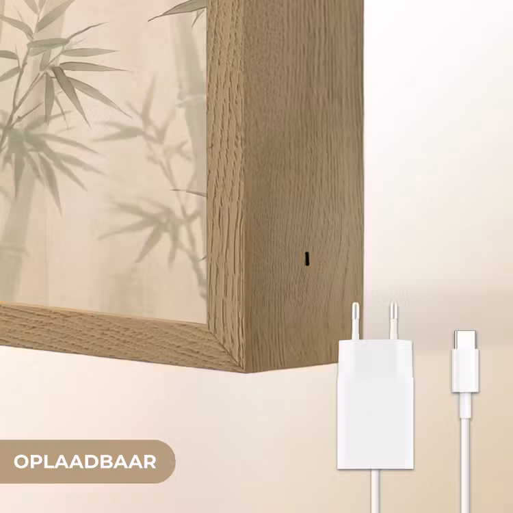 Lightbox - Wandlamp - Bamboe - Bladeren - Aziatisch - Groen - Natuur — 7