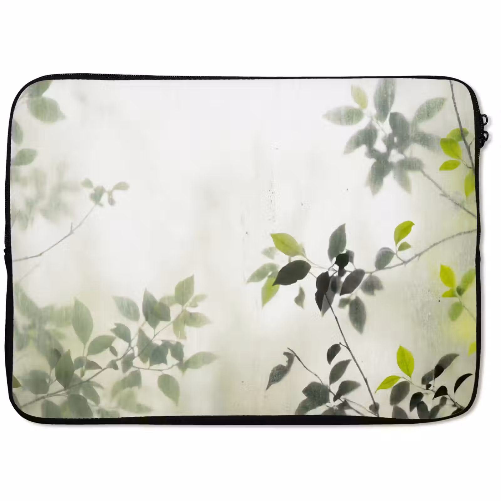 Laptophoes - Blad - Schaduw - Natuur - Abstract - Groen — 1