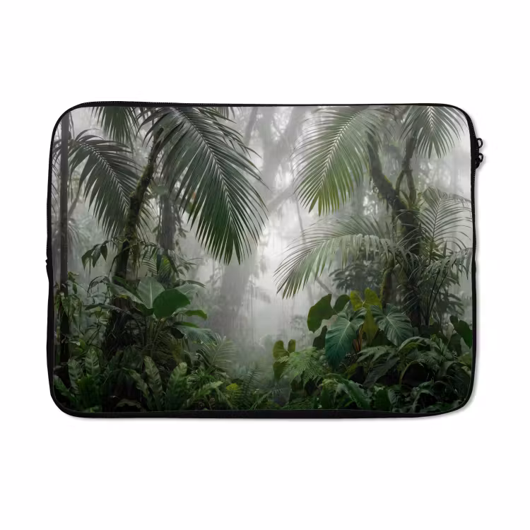Laptophoes - Natuur - Jungle - Mist - Tropisch - Groen — 5