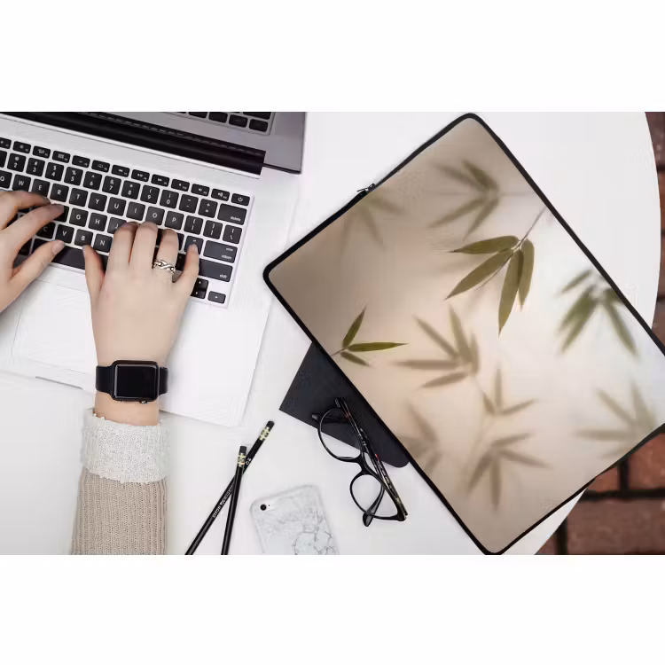 Laptophoes - Planten - Bladeren - Natuur - Groen — 3