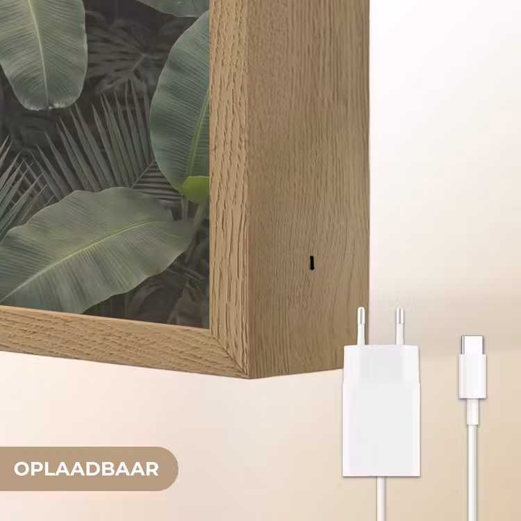 Lightbox - Wandlamp - Bladeren - Groen - Tropisch - Natuur — 7