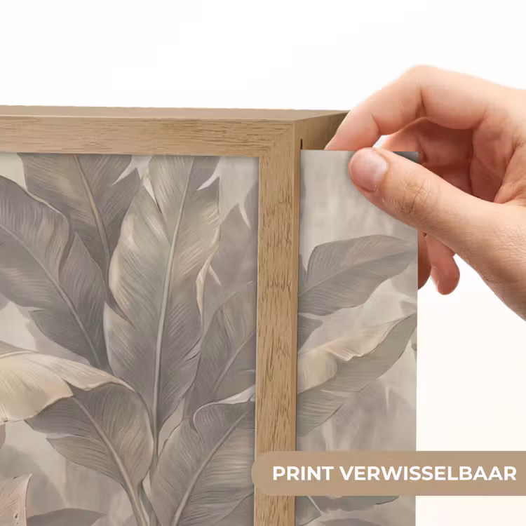 Lightbox - Wandlamp - Bladeren - Tropisch - Natuur - Modern - Beige — 5