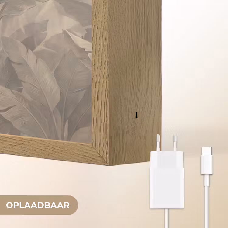 Lightbox - Wandlamp - Bladeren - Tropisch - Natuur - Modern - Beige — 7