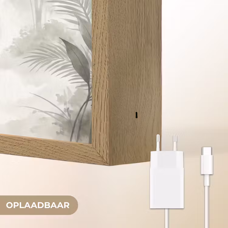 Lightbox - Wandlamp - Bloemen - Knop - Tuin - Illustratie - Wit — 7