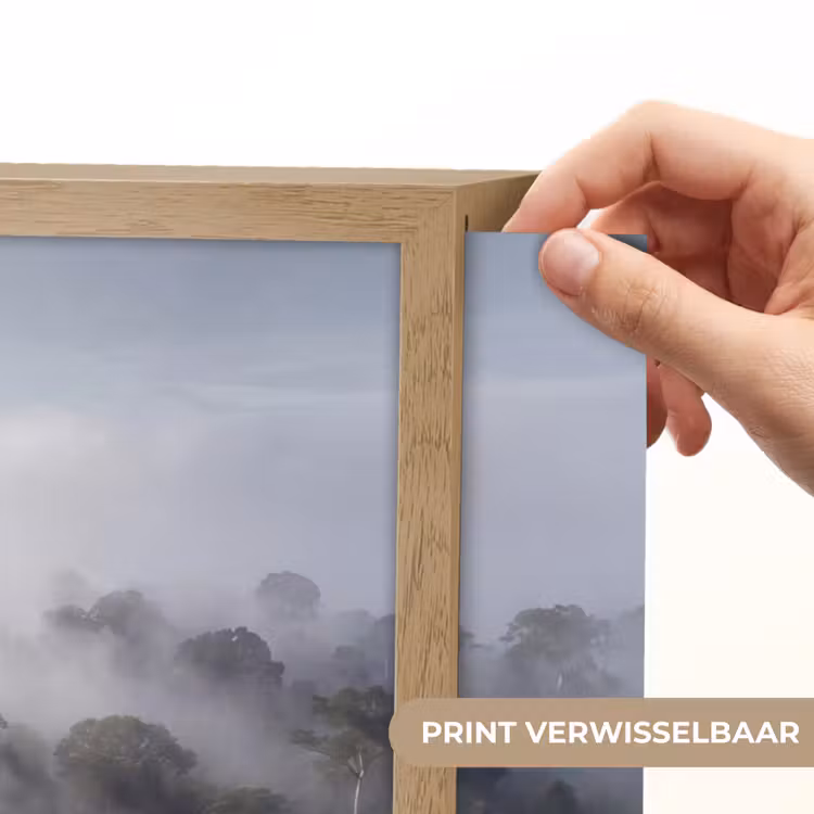 Lightbox - Wandlamp - Bos - Mist - Natuur - Groen — 5