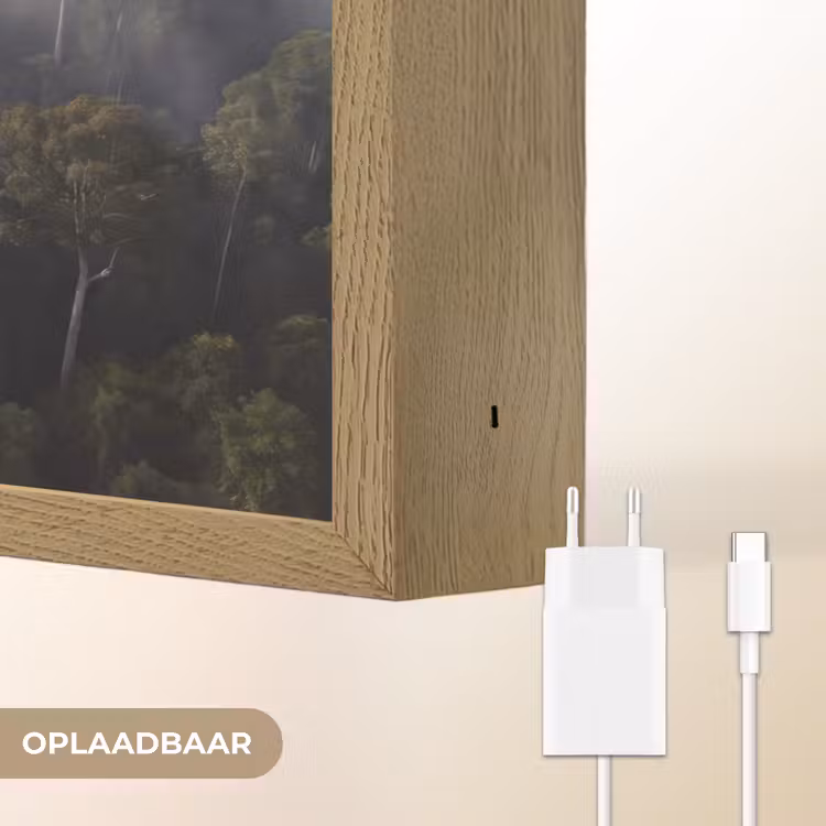 Lightbox - Wandlamp - Bos - Mist - Natuur - Groen — 7
