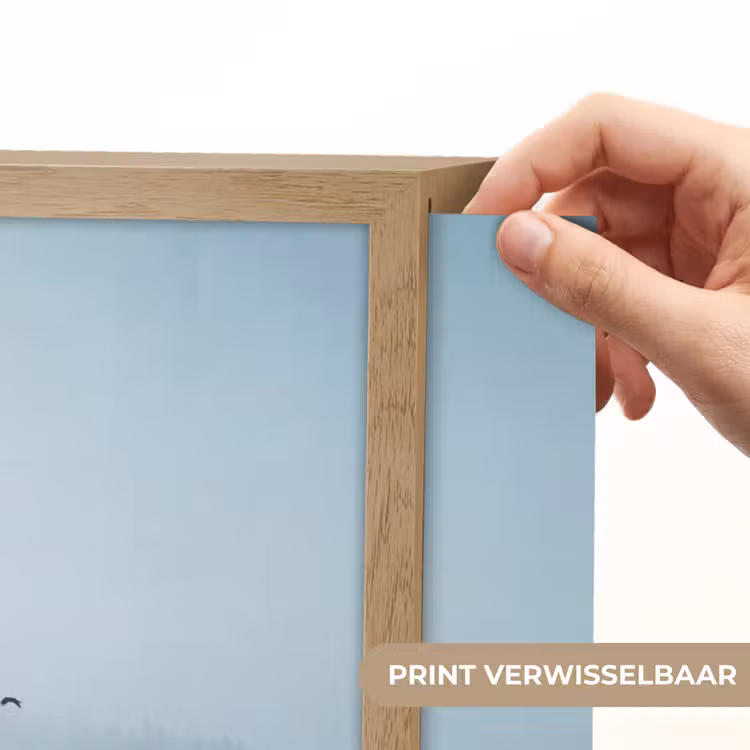 Lightbox - Wandlamp - Bos - Mist - Vogels - Natuur - Groen — 5