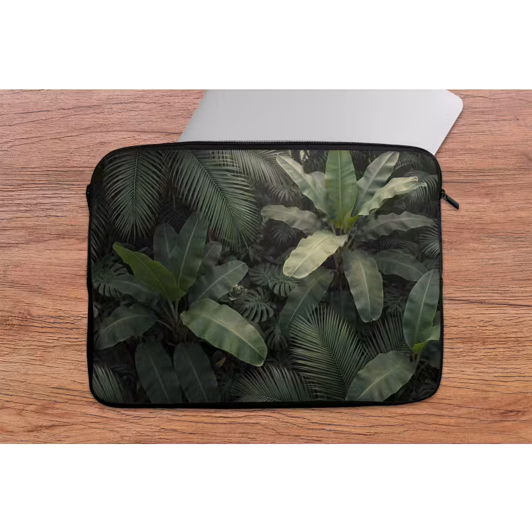 Laptophoes - Bladeren - Groen - Tropisch - Natuur — 2