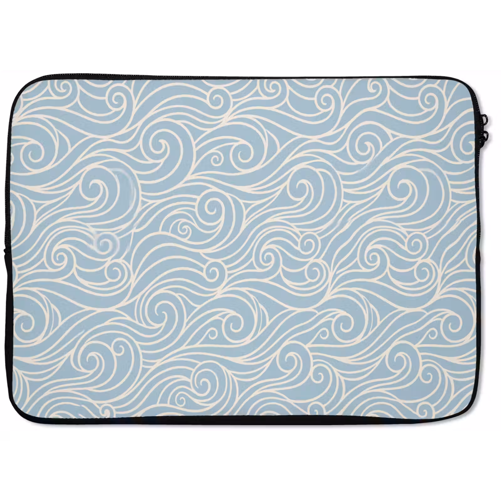Laptophoes - Golf - Abstract - Natuur - Modern - Blauw — 1