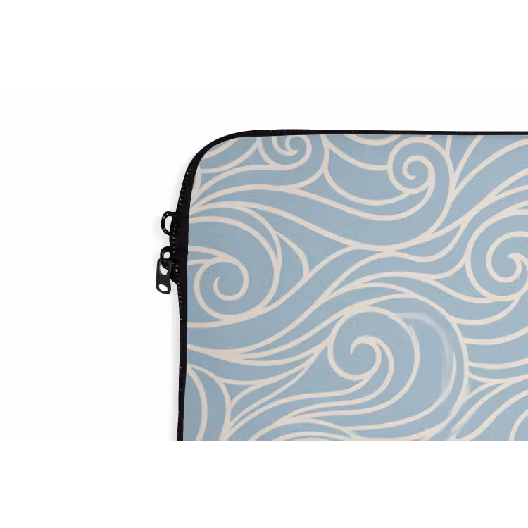 Laptophoes - Golf - Abstract - Natuur - Modern - Blauw — 6
