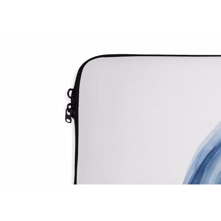 Laptophoes - Water - Beweging - Natuur - Modern - Blauw — 6