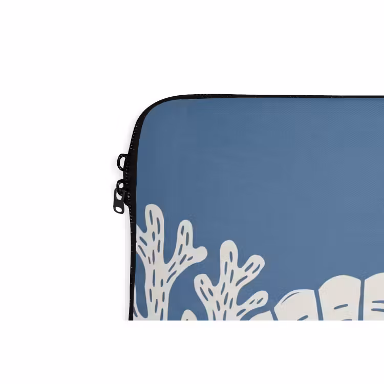 Laptophoes - Zeeleven - Koraal - Schelp - Vis - Illustratie - Onderwater — 6