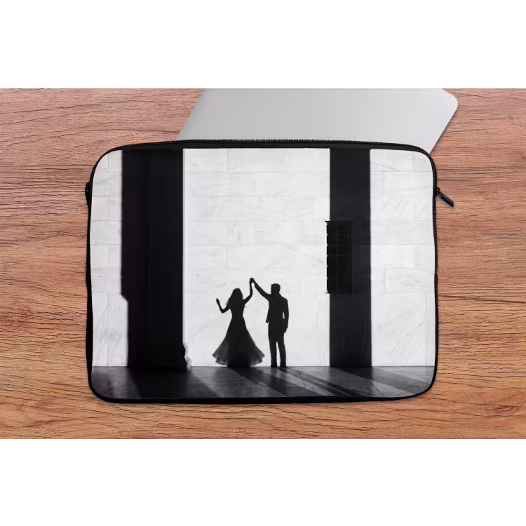 Laptophoes - Mensen - Schaduw - Dans - Zwart-wit - Liefde — 2
