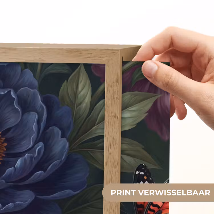 Lightbox - Wandlamp - Bloemen - Vlinder - Natuur - Modern - Paars — 5