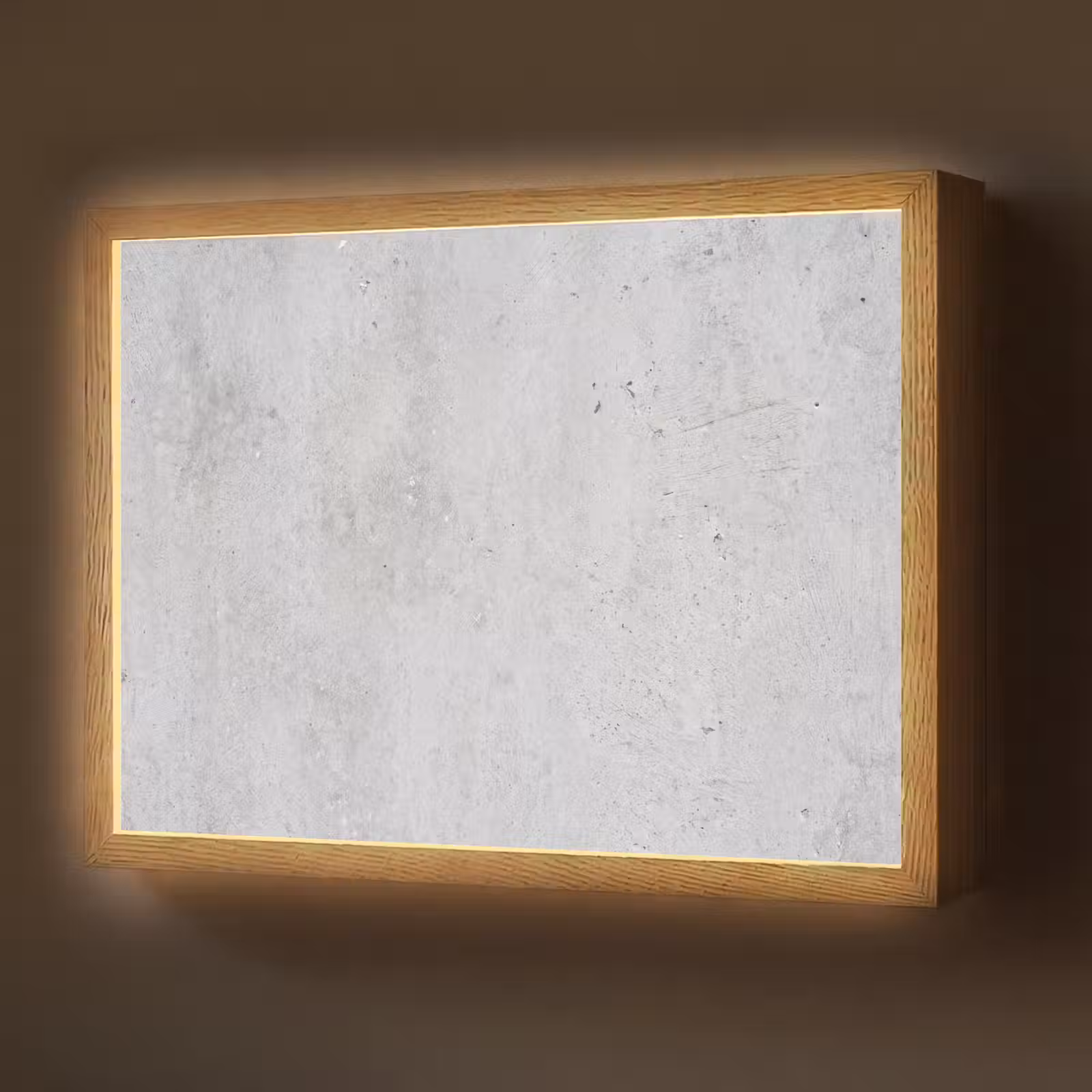 Lightbox - Wandlamp - Beton - Textuur - Achtergrond - Grijs - Industrieel — 1
