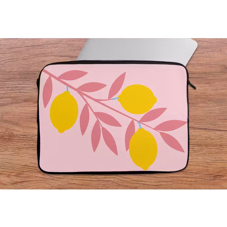 Laptophoes - Fruit - Tak - Natuur - Abstract - Roze — 2