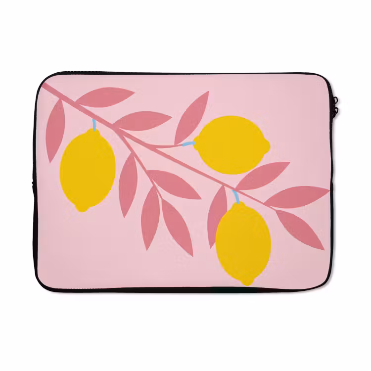 Laptophoes - Fruit - Tak - Natuur - Abstract - Roze — 5