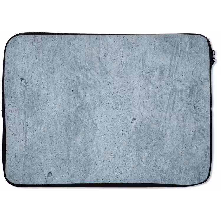 Laptophoes - Oppervlak - Ruw - Abstract - Modern - Grijs — 1