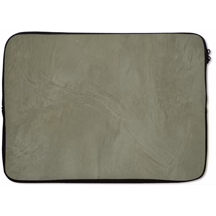 Laptophoes - Textuur - Betonlook - Achtergrond - Modern - Groen — 1