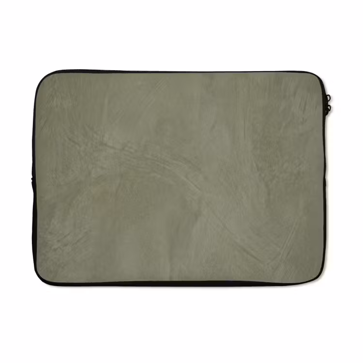 Laptophoes - Textuur - Betonlook - Achtergrond - Modern - Groen — 5