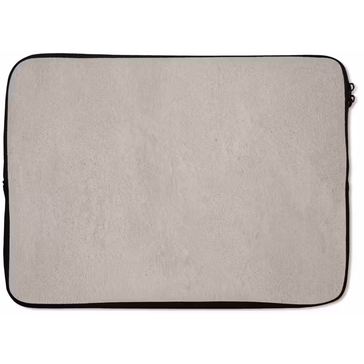 Laptophoes - Textuur - Effen - Abstract - Beige — 1