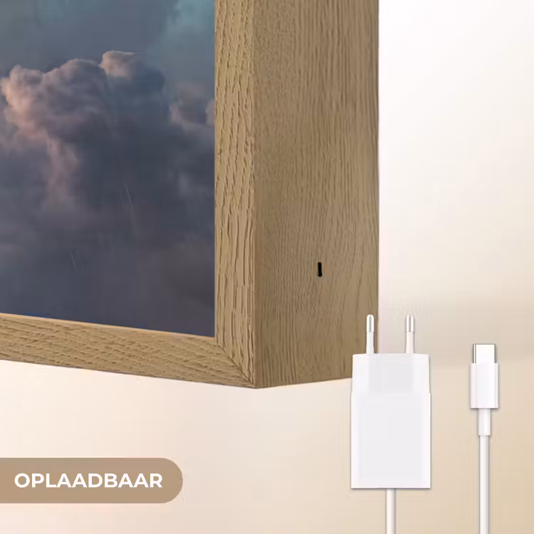 Lightbox - Wandlamp - Bliksem - Storm - Natuur - Donker — 7