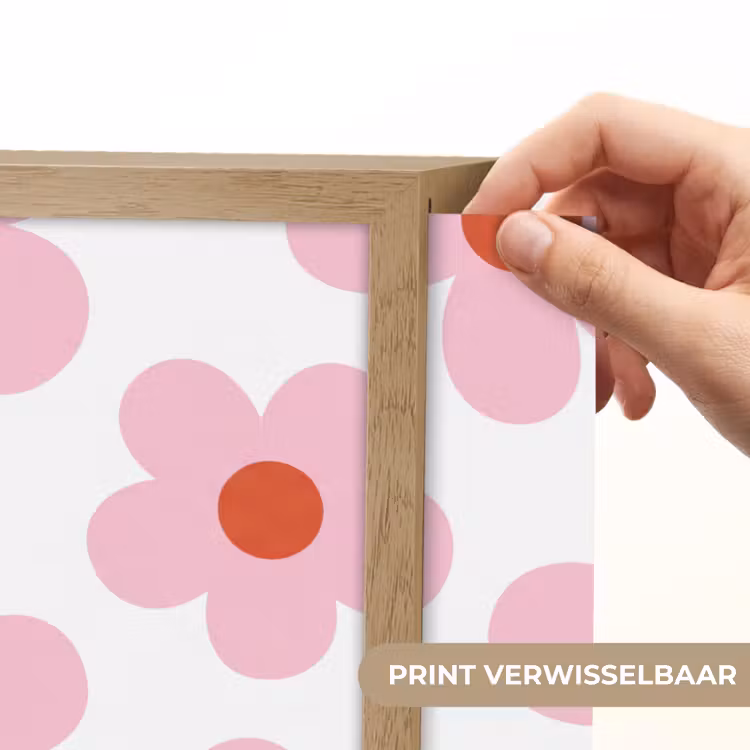 Lightbox - Wandlamp - Bloemen - Patroon - Modern - Roze - Wit — 5
