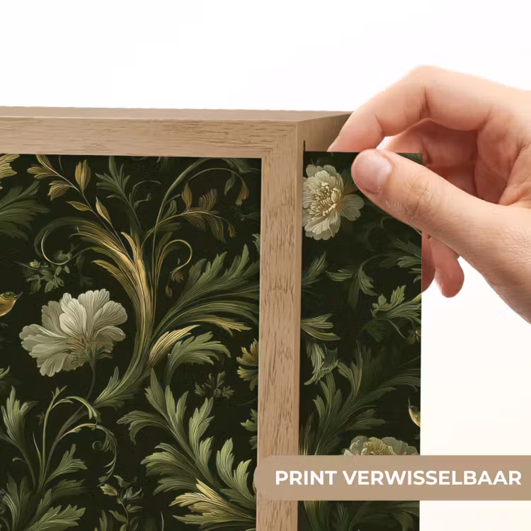 Lightbox - Wandlamp - Botanisch - Naadloos - Bloemen — 5