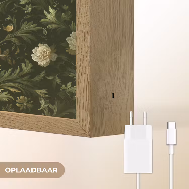 Lightbox - Wandlamp - Botanisch - Naadloos - Bloemen — 7