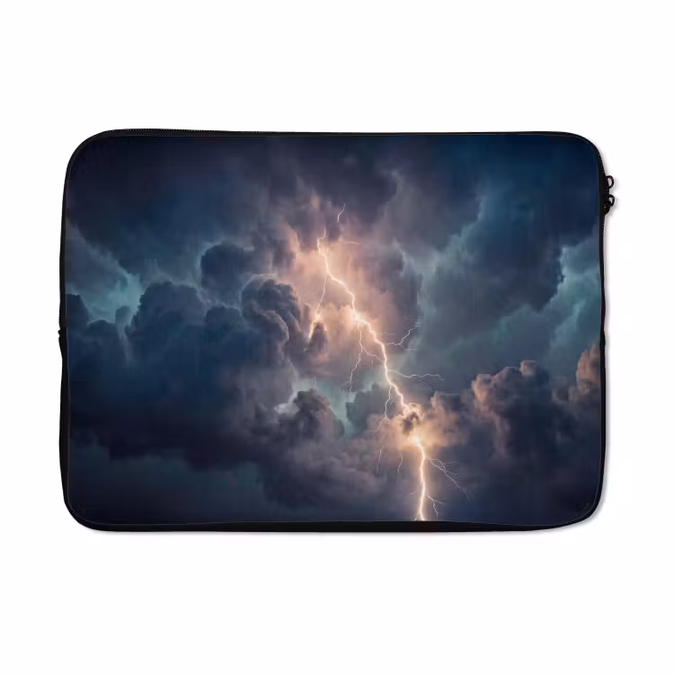 Laptophoes - Bliksem - Storm - Natuur - Donker — 5
