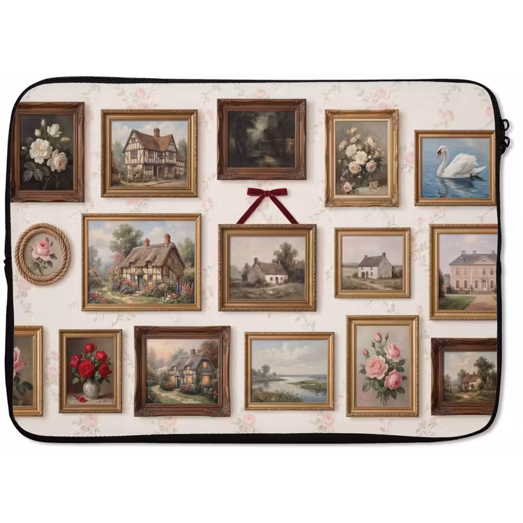 Laptophoes - Dier - Kat - Portret - Klassiek — 1