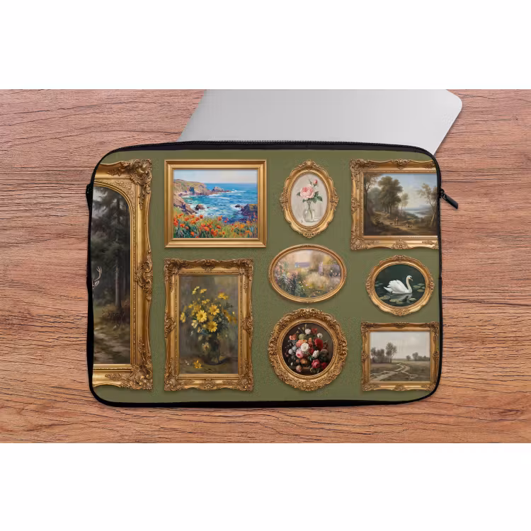 Laptophoes - Hert - Bos - Natuur - Klassiek - Dieren — 2