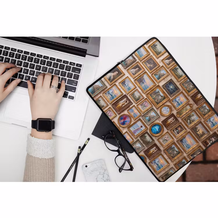 Laptophoes - Interieur - Kunst - Collectie - Klassiek - Goud — 3