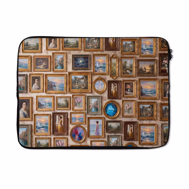 Laptophoes - Interieur - Kunst - Collectie - Klassiek - Goud — 5