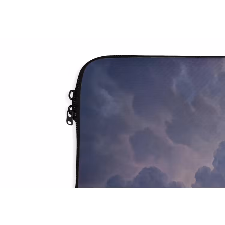 Laptophoes - Vogel - Vliegend - Natuur - Wit - Wolken — 6