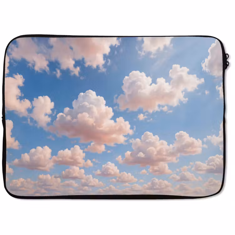 Laptophoes - Wolken - Hemel - Natuur - Licht - Blauw — 1