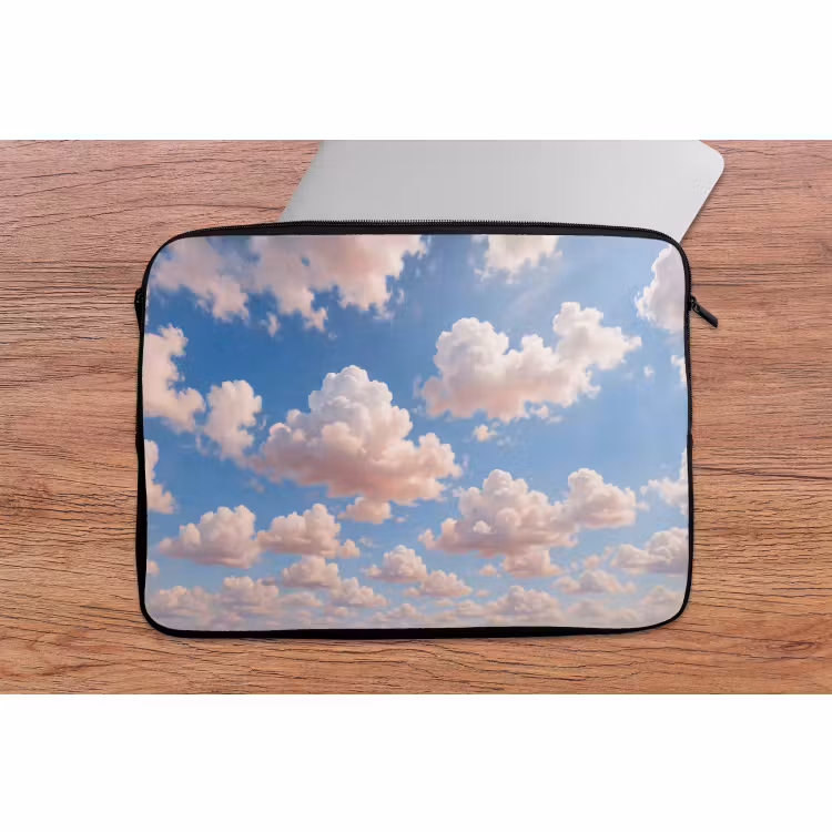 Laptophoes - Wolken - Hemel - Natuur - Licht - Blauw — 2