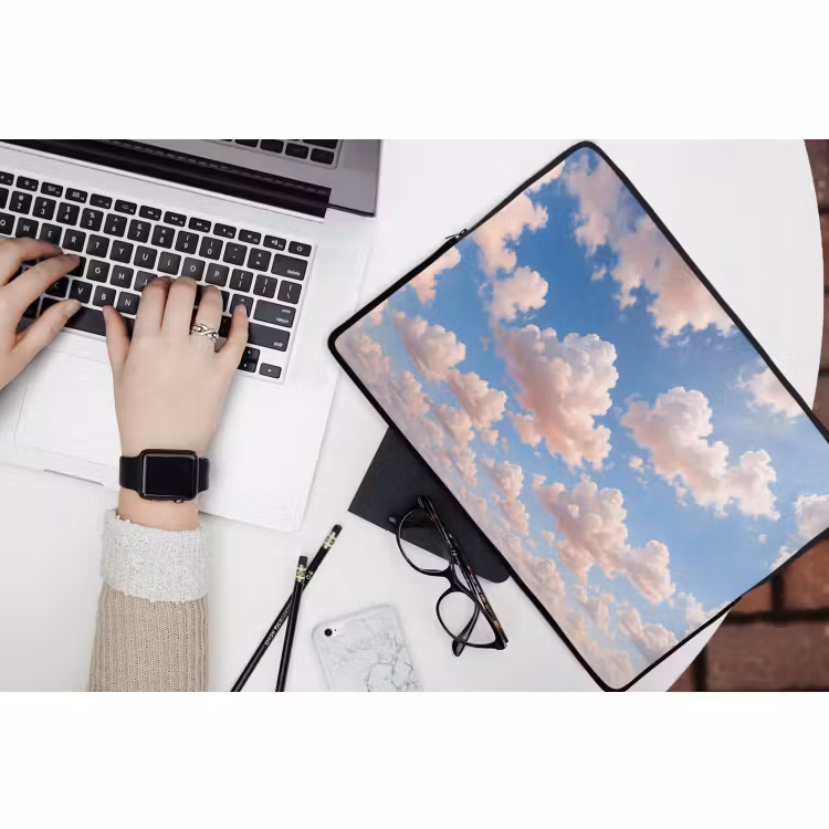 Laptophoes - Wolken - Hemel - Natuur - Licht - Blauw — 3