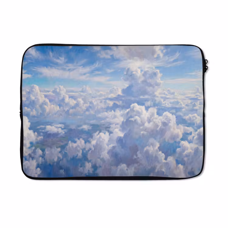 Laptophoes - Wolken - Lucht - Natuur - Abstract - Blauw — 5