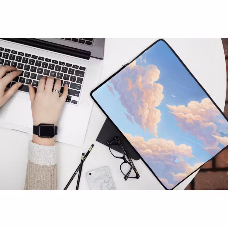 Laptophoes - Wolken - Lucht - Natuur - Blauw — 3