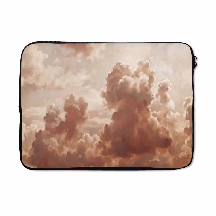 Laptophoes - Wolken - Lucht - Natuur - Modern - Bruin — 5