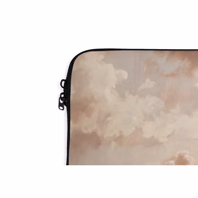 Laptophoes - Wolken - Lucht - Natuur - Modern - Bruin — 6
