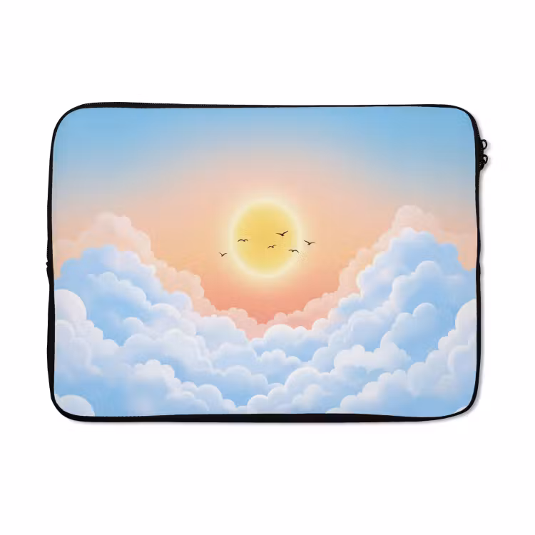Laptophoes - Zon - Vogels - Lucht - Natuur - Geel — 5