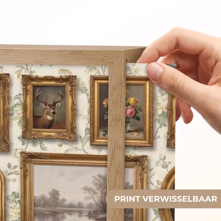 Lightbox - Wandlamp - Bloemen - Roze - Stilleven - Klassiek — 5
