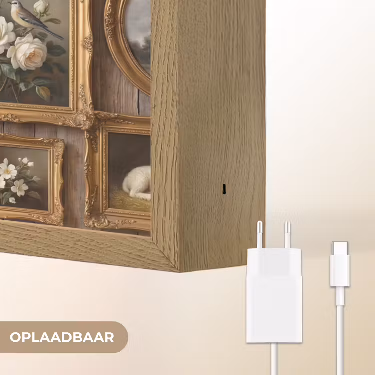 Lightbox - Wandlamp - Bloemen - Rozen - Klassiek - Vaas - Kleurrijk — 7