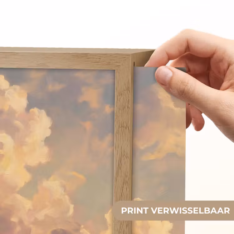 Lightbox - Wandlamp - Boot - Zonsondergang - Zee - Natuur - Goud — 5