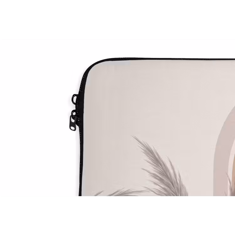 Laptophoes - Abstract - Bogen - Plant - Boho - Beige — 6