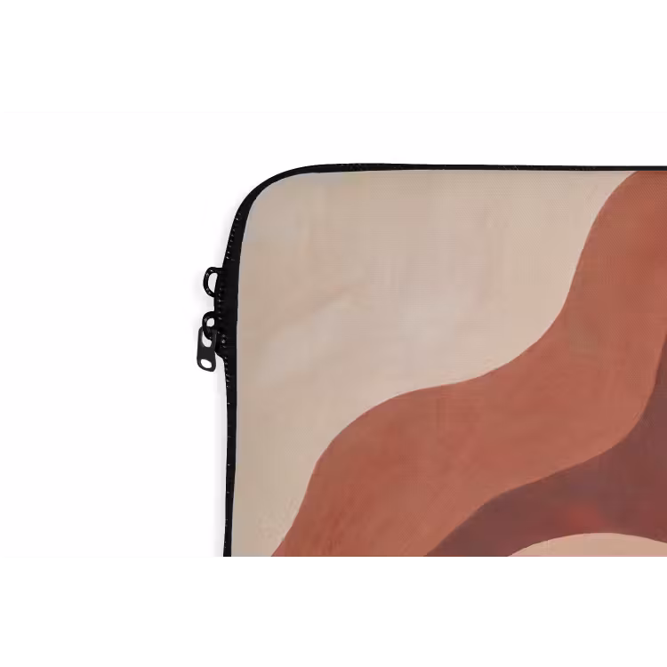 Laptophoes - Abstract - Vormen - Organisch - Aardetinten - Modern — 6