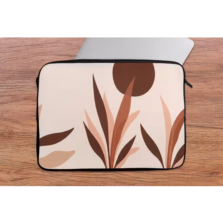 Laptophoes - Planten - Abstract - Natuur - Bruin — 2